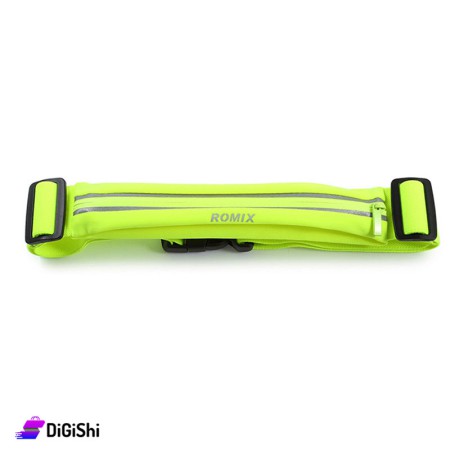 ROMIX Athlete's Waist Bag With One Pocket - Neon