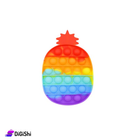 Pop it Rainbow Game Pineapple Shape