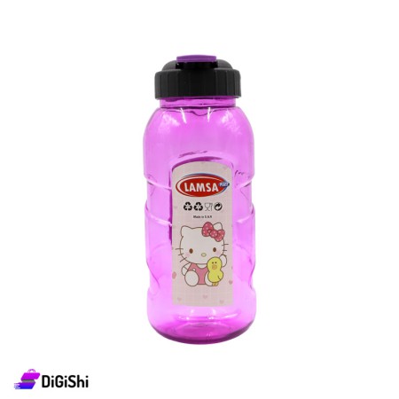 Lamsa Plastic Water Bottle - Violet
