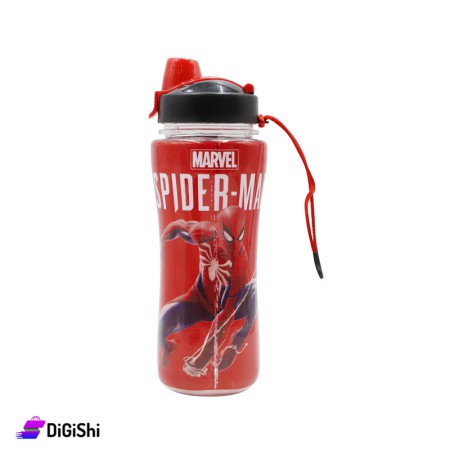 مطرة مياه بلاستيك Spider Man - أحمر