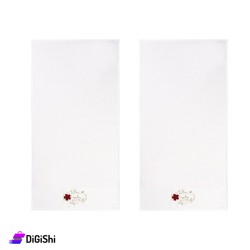 Embroidered Hand Towel طقم مناشف يد مطرزة