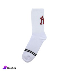 Men's Cotton Long Leg Socks Yankees Logo جوارب قطن رجالي ساق طويل