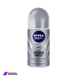 رول مزيل رائحة التعرق للرجال Nivea Silver Protect