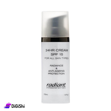 radiant 24H Cream SPF 15 Anti-aging Moisturizing Face & Neck Cream