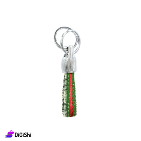 GUCCI Keychain Leather - Green