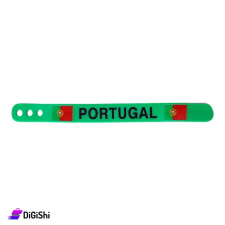سوار سيليكون علم البرتغال