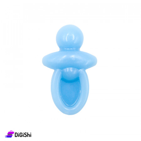 Wax Figurine for Decoration Shape of Pacifier - Blue