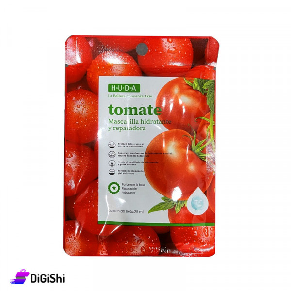 HUDA Face Mask with Tomato Extract
