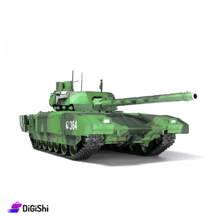 Plastic Battle Tank Toy - Olive