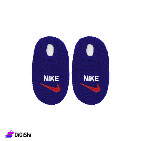 Nike Kids Winter Slippers - Blue