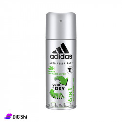 Adidas Cool & dry 6 in 1 Men's Deodorant Spray
