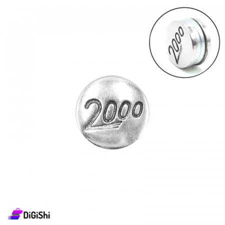 Magnetic 2000 Hijab Pins - Silver