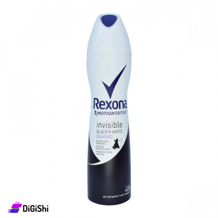 Rexona Invisible Black + White Diamond Deodorant for Women 200ml
