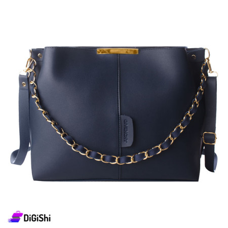 Shop GIVENCHY Women's Leather Shoulder Bag - Dark Blue | DiGiShi