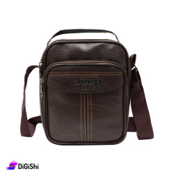 Jeep Buluo Men's Leather Hand and Shoulder Bag