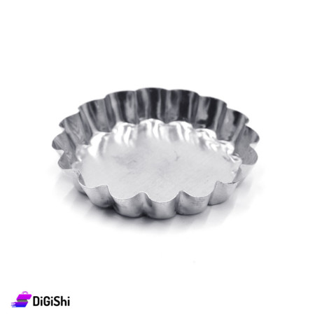 Circle Shaped Stainless Steel Tart Mold 8 cm