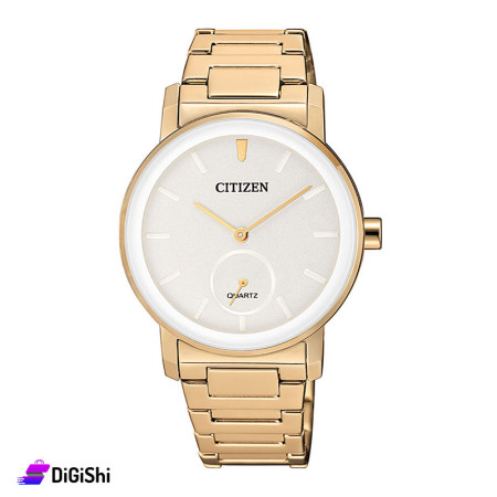 Citizen Quartz Women's Wrist Watch EQ9063-55A - Bronze