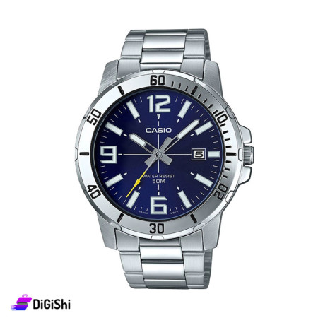 Casio Men's Wrist Watch MTP-VD01D-2EVUDF - Silver