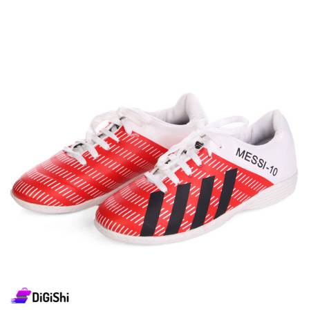 Messi Children's Football Boots - Red