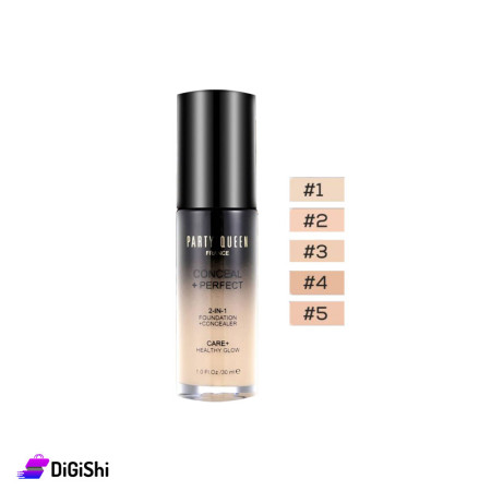 PARTY QUEEN CREAMY FOUNDATION F106 Foundation