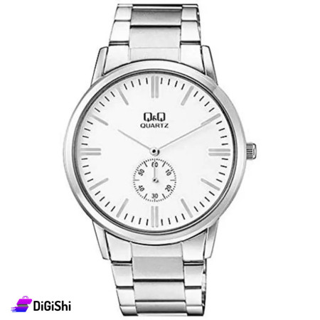 Q&Q Men's Wrist Watch QA60J201Y - Silver