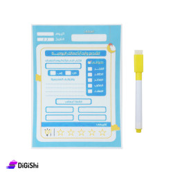 Flexible Transparent Plastic Daily To do List Tablet Paper