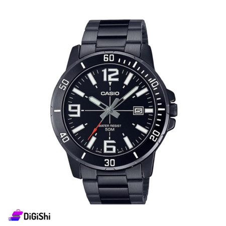 Casio Men's Wrist Watch MTP-VD01D-2EVUDF - Black