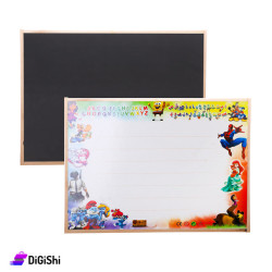Large Double-sided Board for Kids