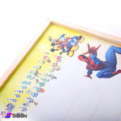Large Double-sided Board for Kids