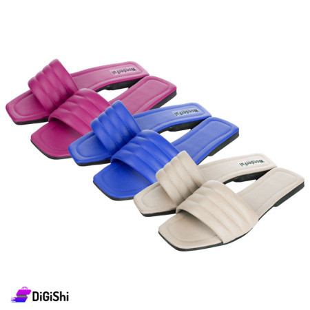 Women's Summer Leather Slippers