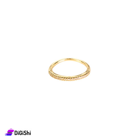 Thin Golden Rings with Classic Model - Model  8