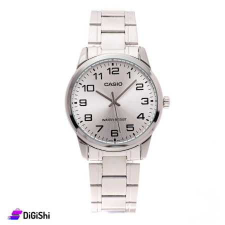 Casio Men's Wrist Watch MTP-V001D-7BUDF - Silver