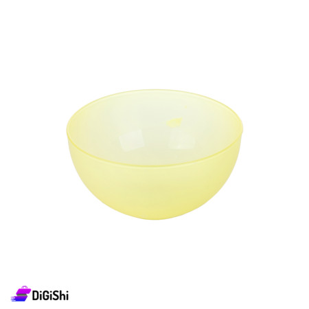 Yellow Plastic Bowl