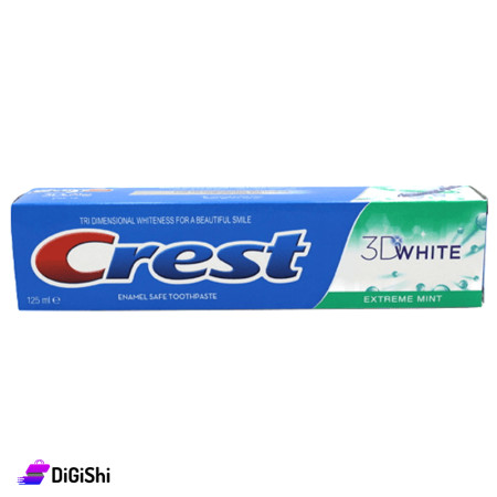Crest 3D WHITE EXTREME MINT Whitening Mint Toothpaste