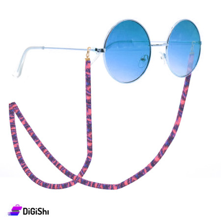 Colorful Eyeglasses Pendant - Dark Blue