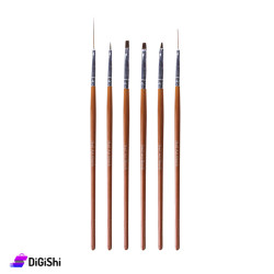 Nail Brush Set - Brown
