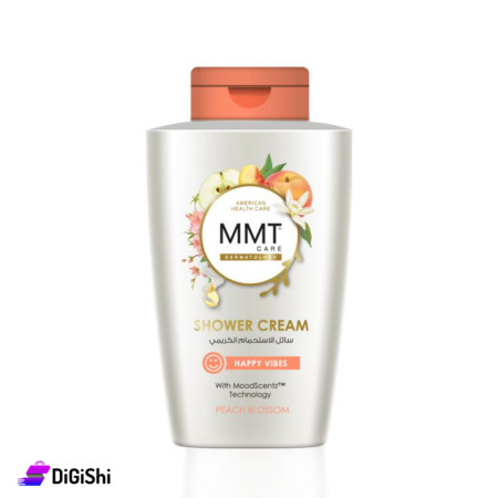 MMT Happy Vibes Shower Cream with Skin Refreshing Peach Blossom Extract