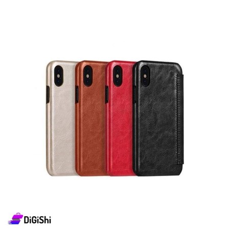 hoco Crystal series leather case for iPhoneX