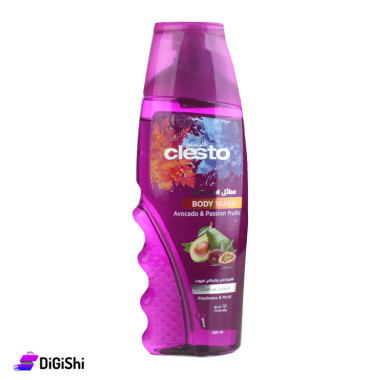 Clesto Passion Fruit and Avocado Shower Gel