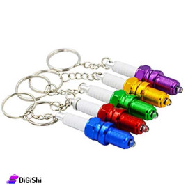 Buggy Car Shape Metal keychain with LED