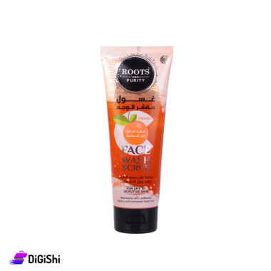 ROOTS PURITY Vitamin C Exfoliating Face Wash