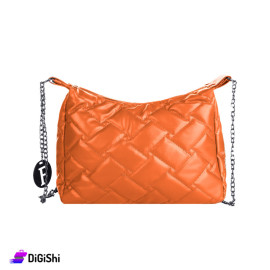 FENDI Women's Leather Shoulder Bag - Orange