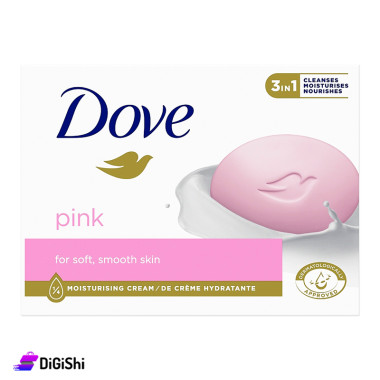 صابون باللون الوردي 90غ Dove