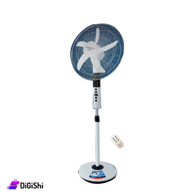 Al-Anwar Battery Operated Stand Fan with 20 inch
