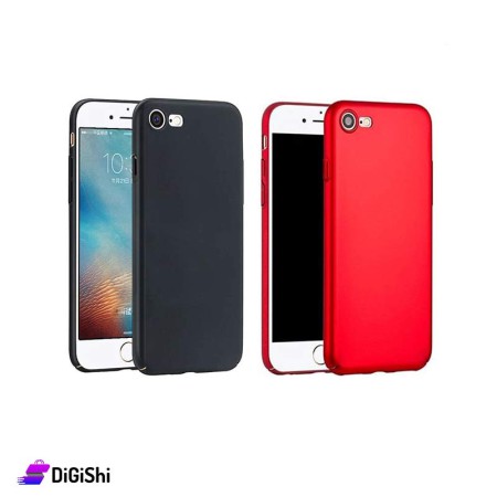 خلفية hoco Shining Star series Skin sense PC For iPhone 7/8 PLUS  - أحمر , أسود