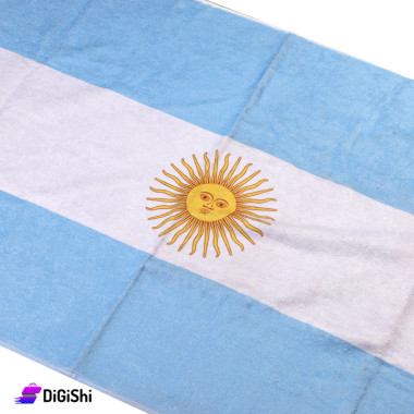 Argentine flag Cotton Pool Towel