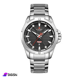 Naviforce NF9161 Men's Wrist Watch - Silver