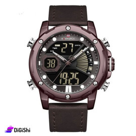 NaviForce NF 9172 Men's Wrist Watch - Brown