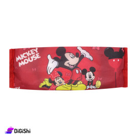 Mickey Mouse Single Layer Paper Cloth Pencil Case
