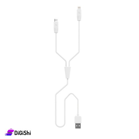 hoco X1 Rapid Charging Cable (Apple+Micro)